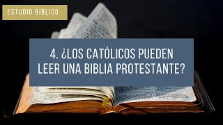 4 ¿Los católicos pueden leer una Biblia protestante [upl. by Zehcnas]