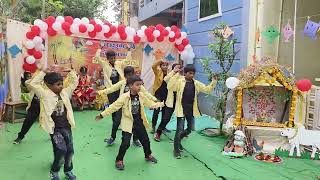 Ramulo ramula Dance Performance by 3rd Class boys in Sankranthi Celebrations 2024 [upl. by Adanama711]