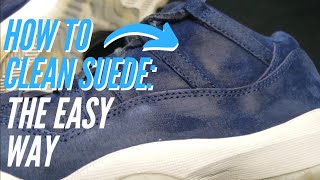 How To Clean SuedeNubuck  The Easy Way SaTiSFyinG [upl. by Berke402]