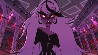 all carmilla carmine scenes season one  hazbin hotel scene pack [upl. by Sokil591]