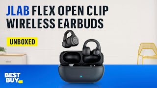 JLab Flex Open Clip Wireless Earbuds – from Best Buy [upl. by Royd]