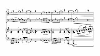 Jackson Laird  Piano Trio No 2 2024 score [upl. by Dwayne]