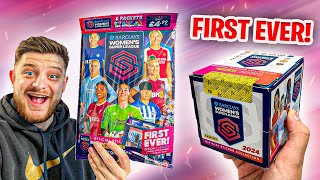 NEW FIRST EVER Panini WOMENS SUPER LEAGUE Sticker Collection Starter Pack amp Box Break [upl. by Lemmuela]