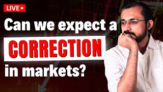 🔴 Market Analysis with Kaushik Akiwatkar  Can we expect a correction  The Noiseless Trader [upl. by Okajima]