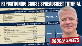 Repositioning Cruise Tool Fly vs Cruise Showdown FREE Spreadsheet [upl. by Ubana266]