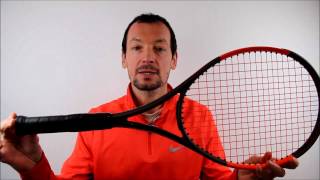 Test de la raquette de tennis Wilson Burn 100 CV [upl. by Travus719]