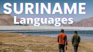 Languages of SURINAME 🇸🇷  A multilingual country [upl. by Lleral]