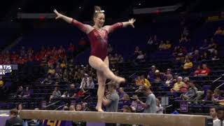 Gymnastics 2019 NCAA Regionals Erin Alderman Beam routine [upl. by Harriott123]