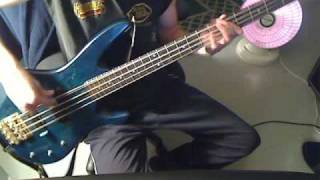 Finger Eleven  Paralyzer BASS COVER [upl. by Nabe]