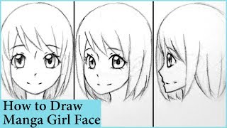 How to Draw Anime Faces from ANY ANGLE Full BEGINNER Guide 🙃 [upl. by Ailatan]