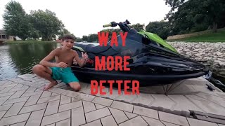 2023 Yamaha JetBlaster FULL REVIEW Water Wheelies Dolphin Jumps amp Exciting 10 Jet Ski Race [upl. by Nils]