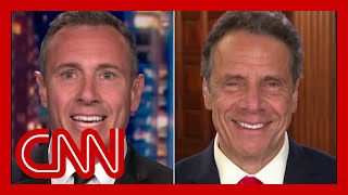 Chris Cuomo jokes with his governor brother Youre single and ready to mingle [upl. by Shelley]