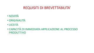 IL BREVETTO [upl. by Jones]