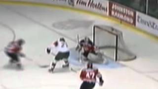 Nathan MacKinnon Ridiculous Goal Between his Legs [upl. by Sundin]