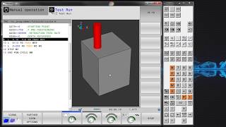 HEIDENHAIN  iTNC 640 CYCLE 205  UNIVERSAL PECKING [upl. by Marge107]