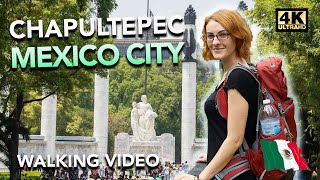 Exploring Chapultepec A 4K Walking Tour of Mexico Citys Central Park 🇲🇽 [upl. by Orford]