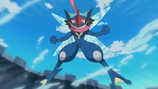 Ash Greninja vs Mega Sceptile  Sub español [upl. by Yelena7]