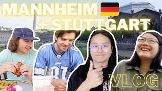 GENELog MANNHEIM  STUTTGART First days as a fulltime content creator ft Uyen Zac and Zack [upl. by Idurt]