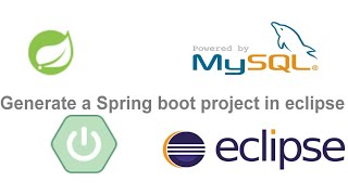 How to create a spring boot project in eclipse and connect to database MY SQLeducation subscribe [upl. by Reckford870]