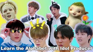 Learn the Alphabet with Idol Producer [upl. by Nerua]