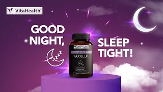 Good Night Sleep Tight Sleep Better with VitaHealth CHARGEUP™ GOSLEEP [upl. by Ardnekahs616]