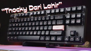 SUARANYA ENAK CUY REVIEW  MOD KEYBOARD TECWARE PHANTOM PLUS 87 [upl. by Tommie]