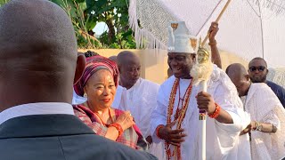 OONI OF IFE ARRIVES OSEMAWE OF ONDO PALACE IN GRAND STYLE [upl. by Lavine]