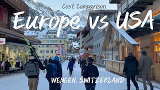 Europe vs USA ski trip cost comparison Watch before you book your next winter vacation [upl. by Atinuahs]