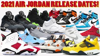 2021 AIR JORDAN RELEASE DATES  LIGHTNING 4 RELEASING [upl. by Chiarra]