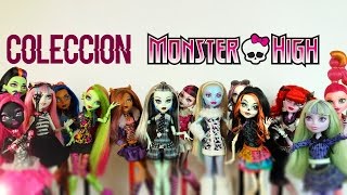 Mi Colección De Muñecas Monster High  Increíble Video En Stop Motion Con Efectos Especiales [upl. by Prowel]