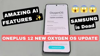 OnePlus 12 New Oxygen OS update getting AI features ✨  New Oxygen OS Update on OnePlus 12 got AI [upl. by Tade]