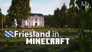 Bekijk heel Friesland in Minecraft [upl. by Alison917]