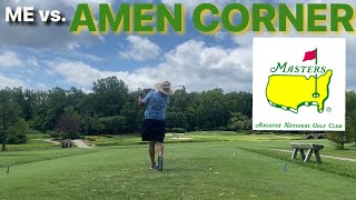 AMEN CORNER from Augusta National Golf Club Replica  Renditions Golf Club [upl. by Stenger]