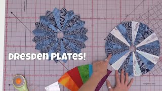 Make a Dresden Plate Quilt Block  Quilty Box August 2018 Unboxing [upl. by Agace230]