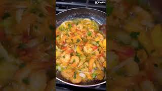 Crevette 🍤 shrimp cooking deliciousfood crevettes shortvideo [upl. by Aglo952]