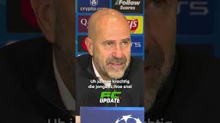 Bosz tevreden over verdediging PSV psv championsleague football bosz sporting goals [upl. by Therron]