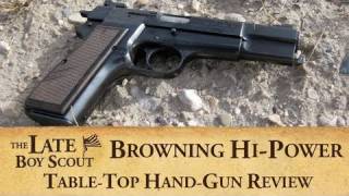 Browning HiPower 9mm HandGun Review [upl. by Gonta]