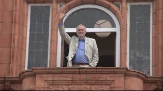 BBC Wales report on Jeremy Corbyn in Merthyr [upl. by Schuler]