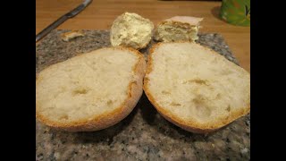 How to make simple Crusty bread rolls [upl. by Newhall]