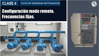 YASKAWA V1000  Frecuencias fijas  Curso de VFD  Clase 4  ICMA FUNDAMENTALS [upl. by Guyon]