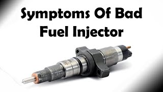 Bad Fuel Injector  Symptoms Explained  Signs of failing diesel fuel injector in your car [upl. by Dylana]