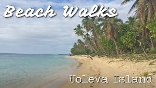 Beach Walks  Uoleva Island Haapai  Kingdom of Tonga [upl. by Nawad]