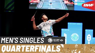 YONEX All England Open 2024  Viktor Axelsen DEN 1 vs Anthony Sinisuka Ginting INA 5  QF [upl. by Jem325]