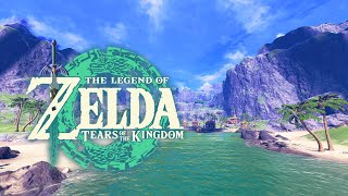 The Legend of Zelda Tears of the Kingdom  Lurelin Village  BGM [upl. by Llevad468]