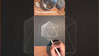 How to draw the Icosahedron using the 853 Golden Circle Fast [upl. by Shapiro327]