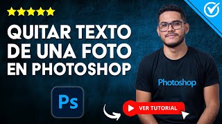 QUITAR TEXTO O LOGO EN 10 SEGUNDOS Marca de agua en Photoshop  Tutorial 2020 [upl. by Can500]