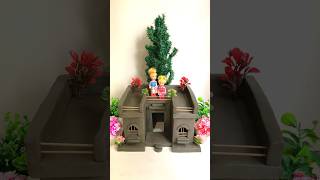 Amazing clay house 🏠🔥 shorts viral craft diy clay [upl. by Webb23]