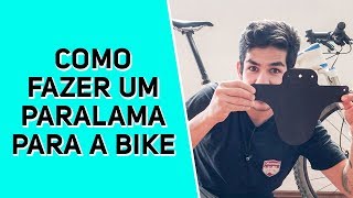 Como fazer um paralama para a bike  Revista Ride Bike [upl. by Odanref]