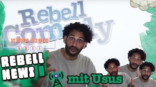 RebellComedy  Rebell News 1 mit Ususmango [upl. by Zacherie]