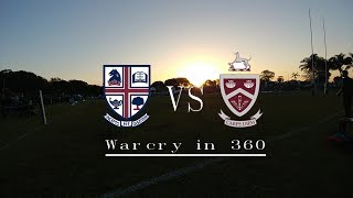 WBHS vs Kearsney  Kick off Warcry in 360° [upl. by Norit54]